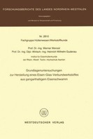 Grundlagenuntersuchungen Zur Herstellung Eines Eisen-Glas-Verbundwerkstoffes Aus