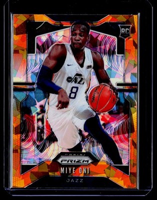 2019-20 Panini Prizm #300 Miye Oni Prizms Orange Ice RC BK54