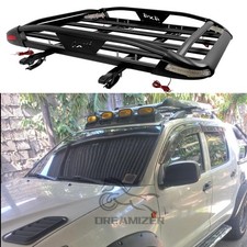 For TOYOTA HILUX Alu Dachkorb Auto Dachträger Universal Gepäckkorb Gepäckträger