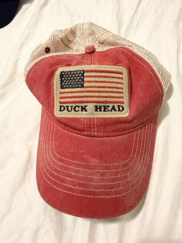 Duck Head American Flag Vintage Hat