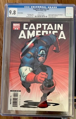 Captain America #25 McGuinness Variant CGC 9.8 Marvel Comic Book