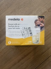 New In Sealed Box Medela Breast Milk Storage Bags 6oz/180ml 100 Count BPA Free