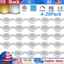 4-20PCS Dimmable LED Downlight 3W/5W Ceiling Light Spotlight 85V-265V