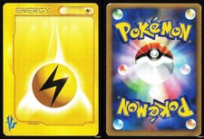 LIGHTNING ENERGY - MP - VS SERIES VINTAGE JAPANESE POKEMON CARD