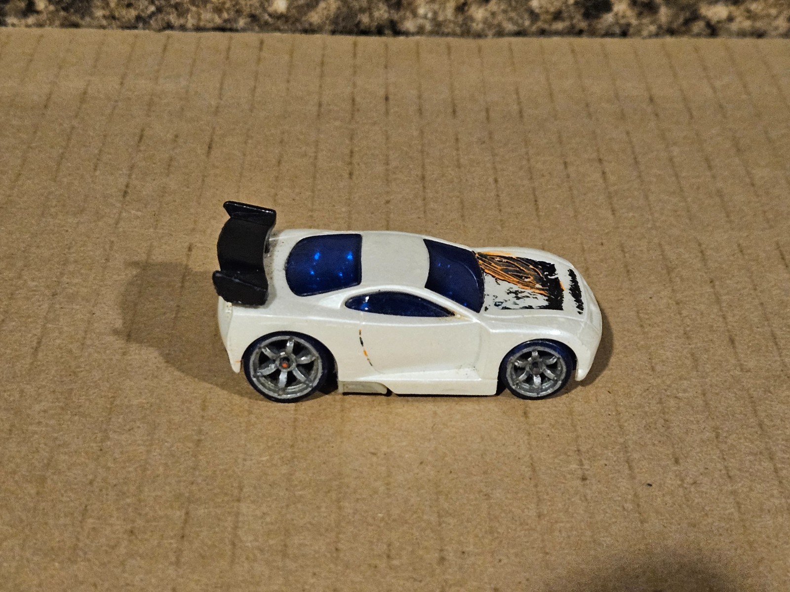Acceleracers Power Rage Teku White Cm6 6sp Loose Used