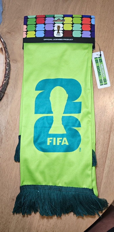 FIFA Officially Licensed Mexico Soccer Fan Scarf - Green Team Supporter