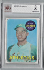 1969 Topps #260 Reggie Jackson BVG 8 RC HOF NM MT MT