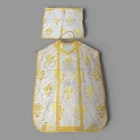 Planet In Golden Brocade Fabric And Altar Veil To Wash »