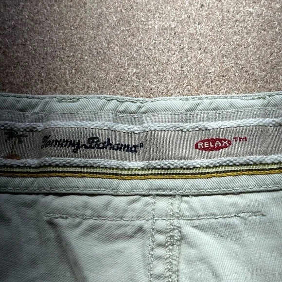 Pantalones Cortos Tommy Bahama Relax Para Hombres 35 Tencel Algodón Beige Cómodos Suave Ropa de Verano Foto 3 de 4