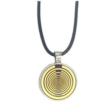 Lakhovsky MWO Halskette Multi-Wellenoszillator Vergoldete Energiescheibe An6015