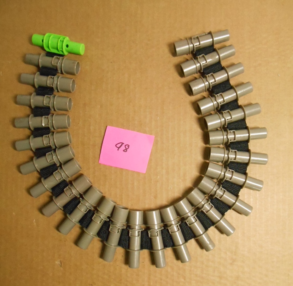 Nerf Vulcan EBF Machine Gun 25 Round Ammo Belt Chain P98 | eBay