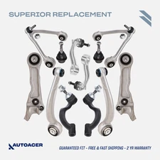 AUTOACER - 12p Front Suspension Kit Control Arms Links Ball Joints For JAGUAR XF