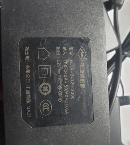 Amc ECTA+21120-2000 12V 2A Netzteiladapter Ladegerät Für Routers