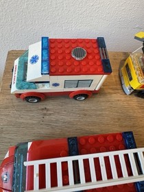 LEGO CITY Auto Transporter 60060 Crawler 60033 Fire 60023 Prisoner 60043 4437