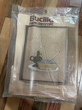 Kit BUCILLA NEEDLECRAFT # 3531 “Memorabilia” Cuadro Panel Pared 20 x 24 Sellado