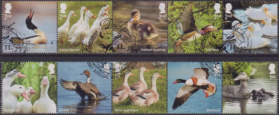 GB 2021-2025 SELLOS FINOS USADOS HOJAS EN MINIATURA FOLLETOS MINORISTAS MUY FINOS USADOS Foto 4 de 4