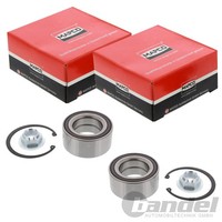 2X Mapco RADLAGER-SATZ Vorne Beidseitig Passend FüR Ford Mondeo | 26648