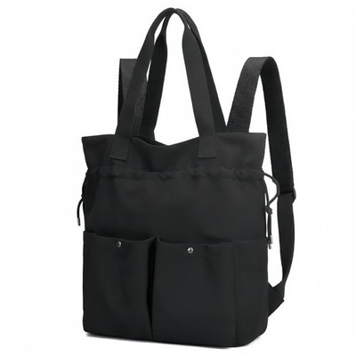 Drawstring Gym Backpack, Convertible Tote Backpack, Sports Gym Bag for Women ...
