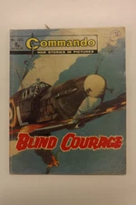 COMMANDO COMIC WAR STORIES IN PICTURES No.1085 BLIND COURAGE 1976 GN5035