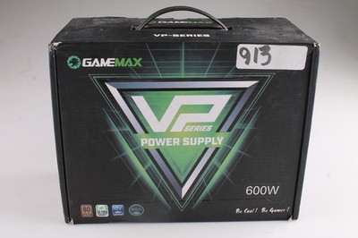 GameMax VP Modular Power Supply VP-600-M-RGB Ultra Quiet 80+ Bronze New In Box
