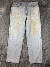 Vintage Levi 550 Relaxed Fit 1990  s Tapered Leg Blue Jeans 40x32