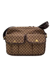 CELINE Shoulder Bag Canvas BRW Allover Pattern From Japan