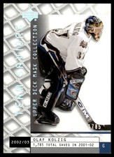 2002-03 Upper Deck Mask Collection Olaf Kolzig /1785 Washington Capitals #107