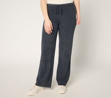 Barefoot Dreams Regular CozyChic Ultra Lite Variegated Rib Pant Indigo L New