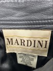 Mardini Womens Gray Leather Flat Front Pockets Straight Leg Chino Pants Size 8 — photo 6