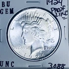 1924 P BU GEM PEACE SILVER DOLLAR UNC MS+++ U.S. MINT RARE COIN 3088