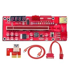 10 Pack Newest USB 3.0 PCI-E Riser V014-PRO 16x Extender Card for VGA GPU