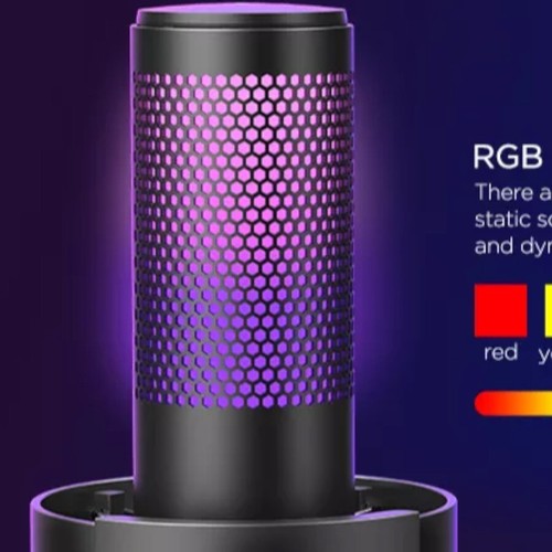 HD Streaming Microfono, Multifunzionale Gioco Luce FIFINE A9 Ampligame USB - 第 4/6 張圖片