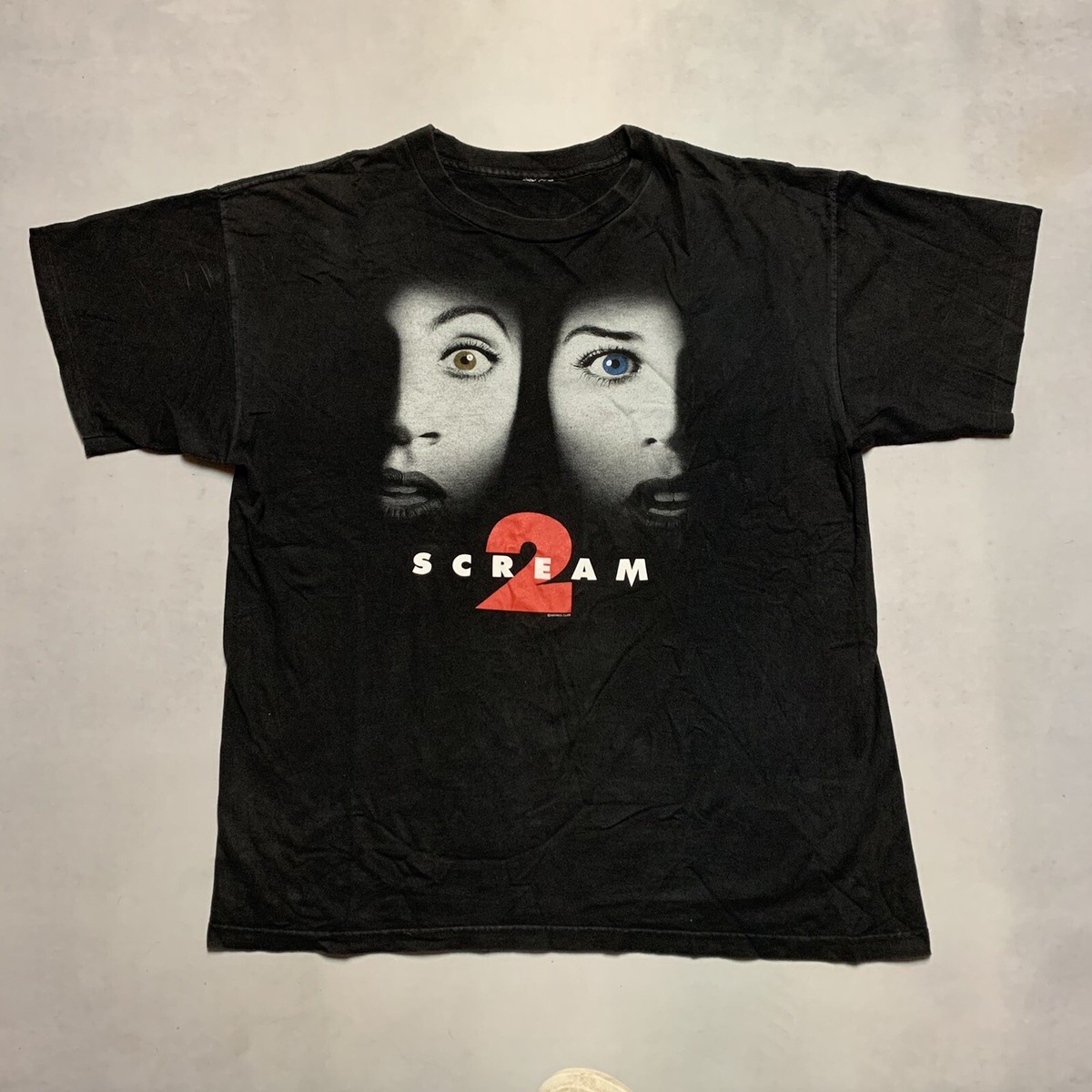Scream 2 Tシャツ XLサイズ Scream 2 Tシャツ XLサイズ Vintage Scream 2 Horror Movie Promo