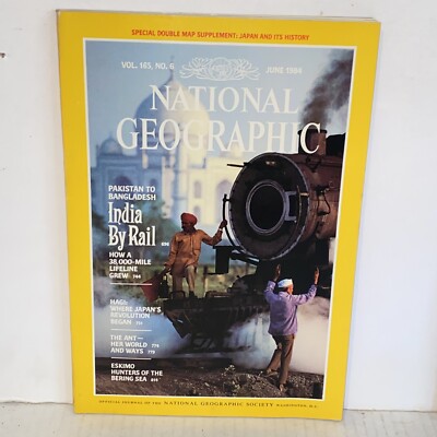 June 1984 National Geographic Magazine with Japan & It's