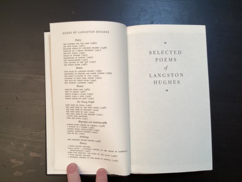 Vtg. 1983 Selected Poems of Langston Hughes, Illustrated Hardcover Knopf HCDJ - Picture 12 of 24