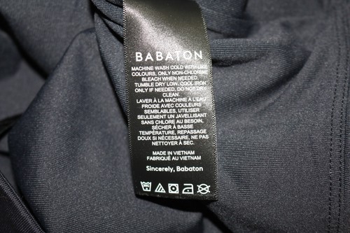 Aritzia Babaton Top Womens L Black Contour Square Neck Longsleeve Stretch Y2K - Picture 4 of 10