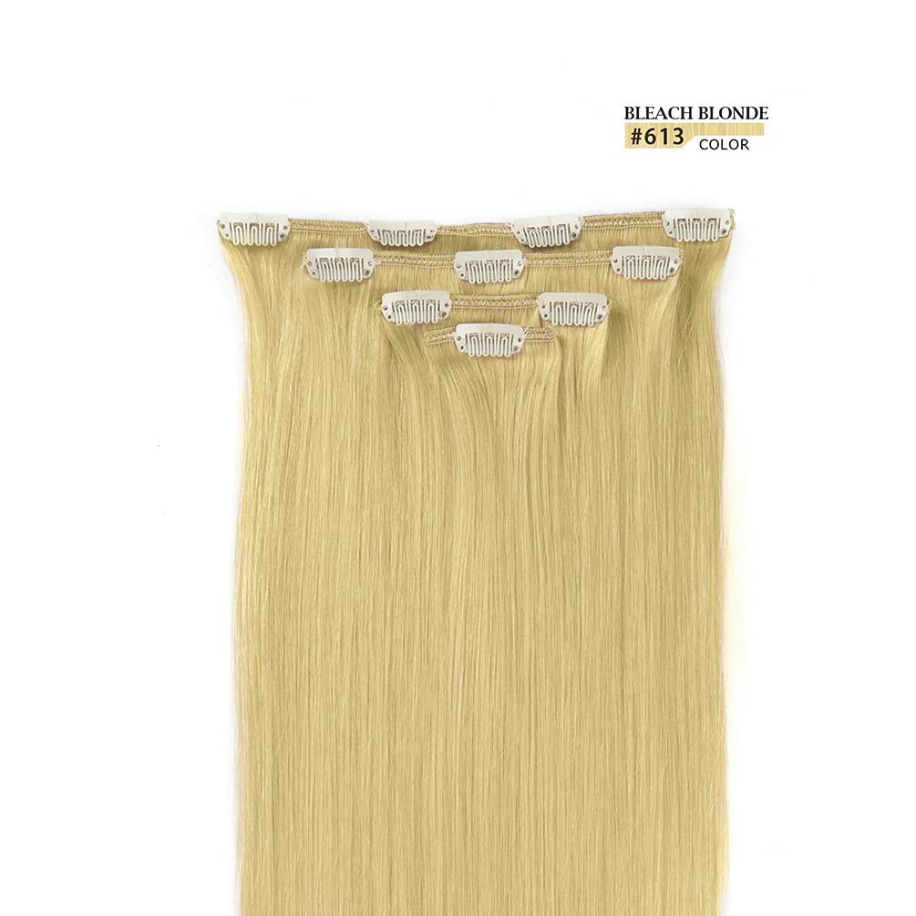 12- 26inch Clip In Hair Extensions Remy Human Hair Extensions for Women 50g 4pcs - Picture 23 of 38