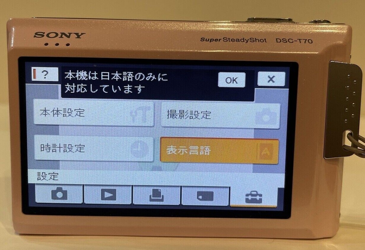SONY Cyber-Shot DSC-T70/T200 スティックメモリー付き MINT w/Memory stick] Sony Cyber Shot DSC-T70 PINK Digital