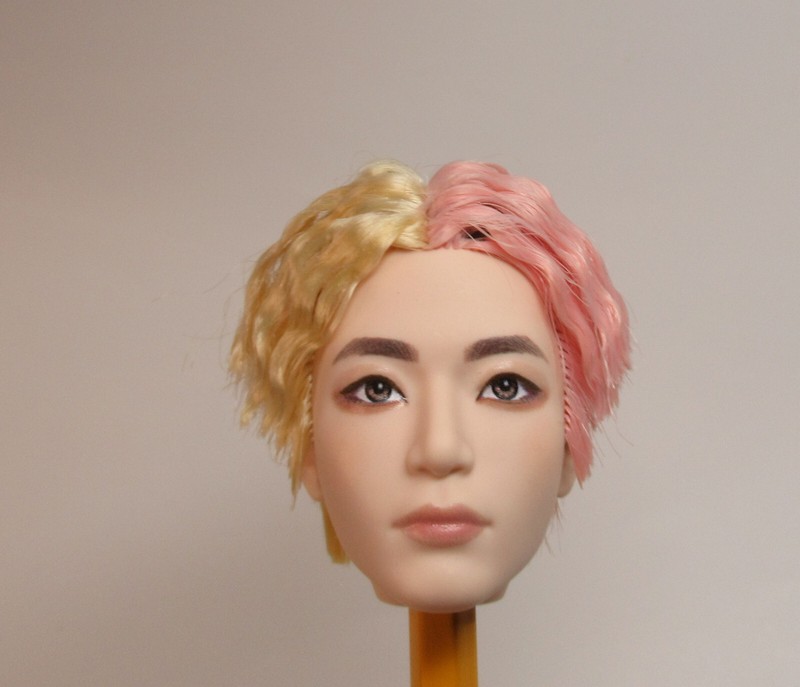 Mattel BTS Idol V Doll Head Barbie Sized Korean Boy Band