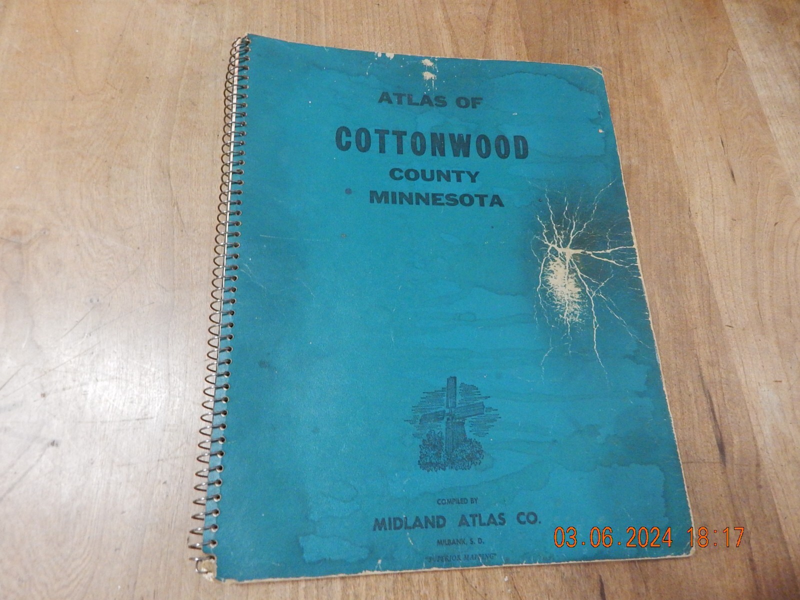 ATLAS COTTONWOOD COUNTY MINNESOTA PLAT BOOK MIDLAND ATLAS CO 1967 eBay