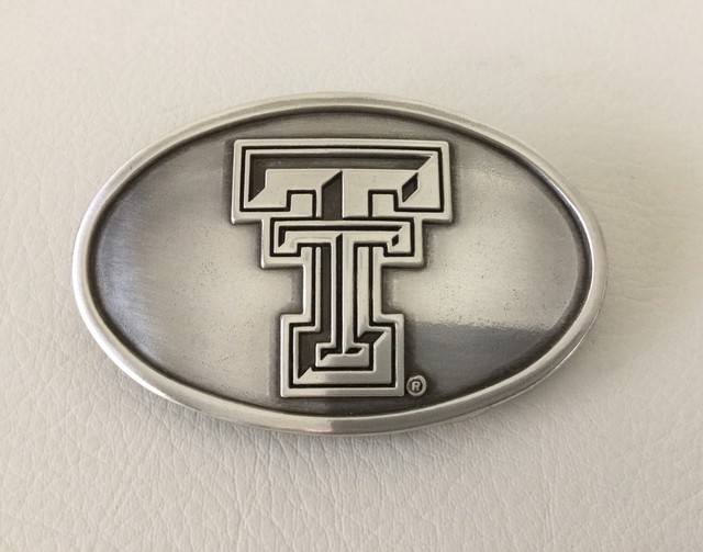 Texas Tech Belt Buckle Red Raiders Lubbock, TX eBay