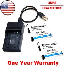 Battery / USB Charger For NB-11L Canon Powershot Powershot ELPH 130 135 140 IS