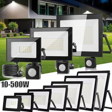 LED Fluter 100W 200W 300W 500W Außen Strahler Scheinwerfer Garten Leuchte Lampe