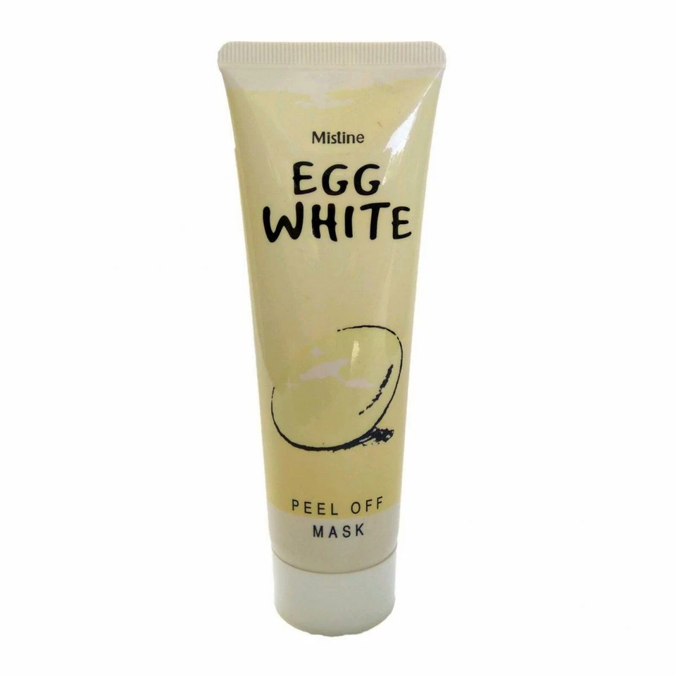 6 x Mistine Egg White 85g Whitening Poreless Anti-Blackhead Peel Off Facial Mask - Image 2 of 4