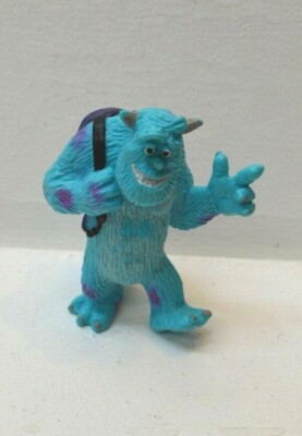 SULLIVAN MONSTER AND COMPANY DISNEY PIXAR PLASTOY BULLY STYLE FIGURINE TOY