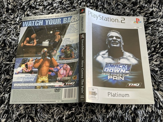 Wwe Smackdown Here Comes The Pain Thq Sony Playstation 2 Ps2 03 Wwf Fpost For Sale Online Ebay