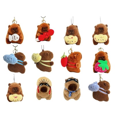 Capybara Plush Charm Adds Fun To Keys And Bags Bag Charm Bags Pendant for Women