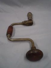 Vintage Millers Falls Hand Crank Ratcheting Bit Brace Hand Drill No. 1322-101 N