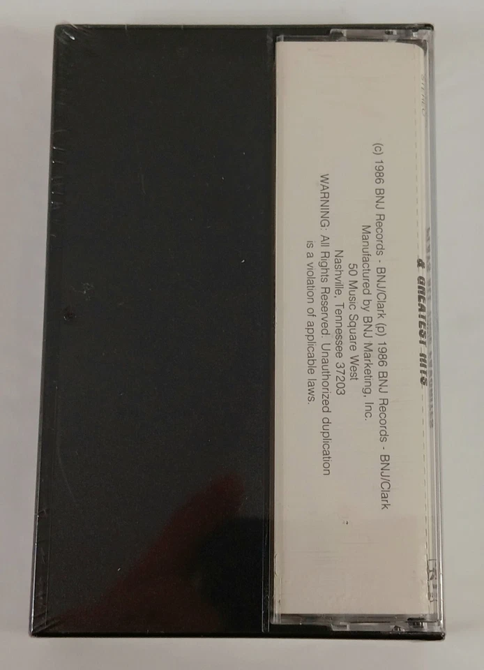 ROY CLARK (1986) ~ Plays All Time Favorites & Greatest Hit, Rare Sealed Cassette Foto 2 de 4