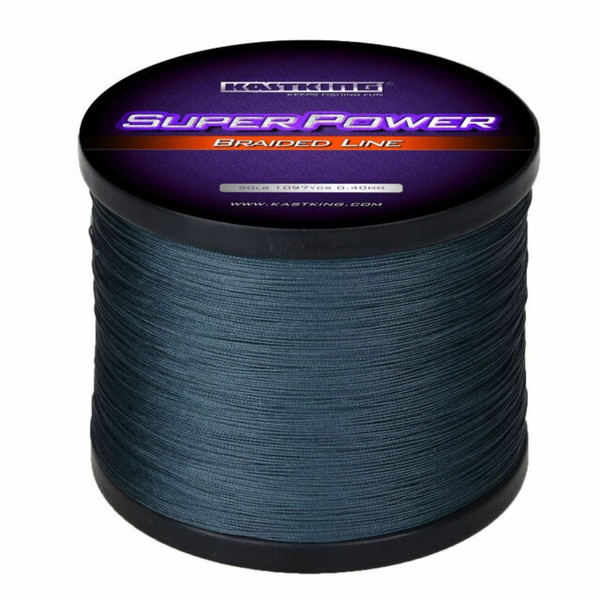 KastKing Superpower Deep Sea Braid Fishing Line Gray 500m547 Yard100lb